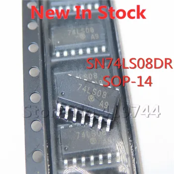 10 шт./лот LS08 74LS08 SN74LS08DR SMD SOP-14 В наличии НОВАЯ оригинальная микросхема