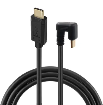 180 Градусов USB 3.1 10 Гбит/с 4K 60 Гц Type-C Кабель для зарядки от мужчины к мужчине U-образный коленный кабель для передачи данных USB-C 30 см-180 см