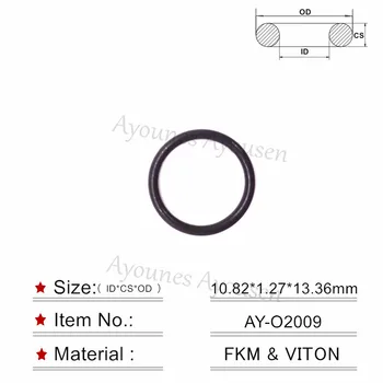20 шт.-100 шт. оптовое уплотнительное кольцо orings 10,82* 1,27 мм для комплектов для ремонта топливных форсунок AY-O2009