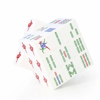 3 Слоя Маджонг Скорость Волшебные Кубики Головоломка Распаковка Плавное Вращение Кубики Развивающие игрушки для детей Подарок для взрослых Соревновательная игра