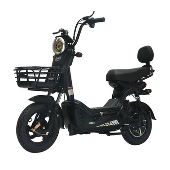 48 В 24A Электрический Мотоцикл Для Взрослых E-scooter Литиевая батарея Надувная Амортизирующая Шина Высокого Диапазона