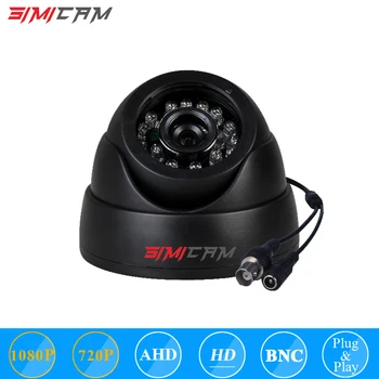 AHD Камера SIMICAM CCTV Cam 720P 1080P Видеокамера для видеорегистратора Мини Купольная камера AHD внутренняя ИК-камера ночного видения камера наблюдения