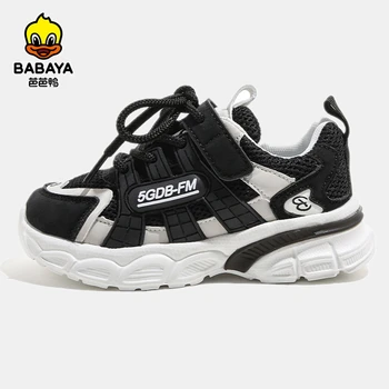 Babaya, детская спортивная обувь, мода для мальчиков, Весна 2023 Года, Новая обувь для девочек с дышащей сеткой, кроссовки для маленьких мальчиков