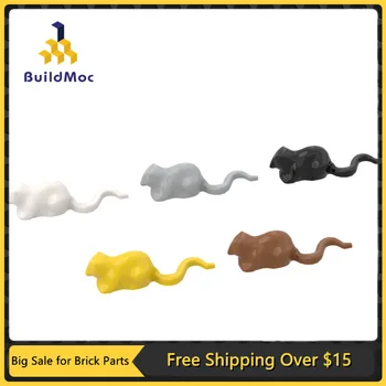 Buildmoc Bricks 40234 Мышонок для строительных блоков, деталей, поделок, Рождественских подарочных игрушек