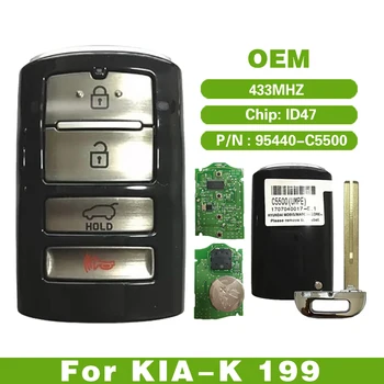 CN051042 Оригинал для KIA-K 199 Smart Remote Key Fob 433 МГц ID47 Чип Номер детали: 95440-C5500