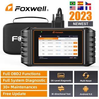 FOXWELL NT710 ODB 2 Автомобильный сканер Двунаправленного Тестирования IMMO 30 + Сброс кодирования ECU Считыватель Кодов Всей Системы Автомобильные Диагностические Инструменты