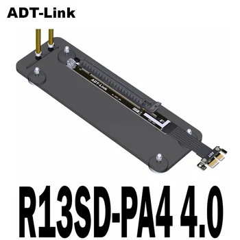 GPU PCIE PCI-E Riser card 4.0 PCI E X16 PCI Express 2Pin на SATA 1X 16X Удлинитель Для Майнинга ETH BTC с держателем