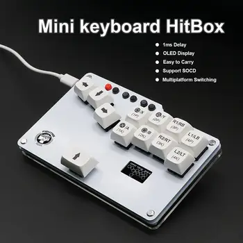 Hitbox WASD GP2040 CE Игровой контроллер Fightstick Pad Клавиатура Cherry MX Switch Для PS3/PS4 Switch/Mister/Steam