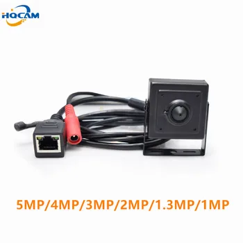 HQCAM 2,8 мм объектив мини ip-камера 720P домашняя система безопасности cctv видеонаблюдение маленький hd внешний микрофон onvif 2,0 видео p2p cam