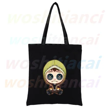 Identity V, холщовая сумка для покупок в стиле хип-хоп Harajuku, женская сумка-тоут для девочек, Эко-сумки на плечо, прямая поставка