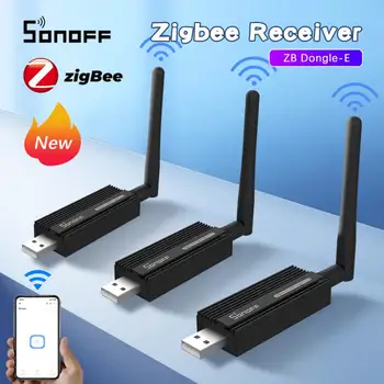 SONOFF ZB Dongle-E USB Dongle Plus ZigBee 3.0 Беспроводной анализатор шлюза Zigbee ZHA Zigbee2MQTT, предварительно прошитый как маршрутизатор ZigBee