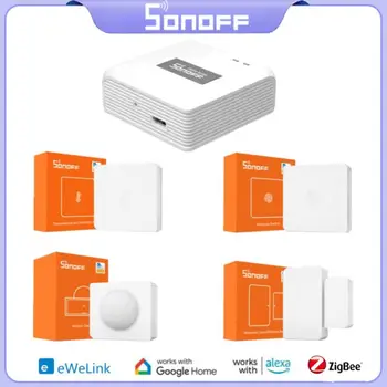 SONOFF Zigbee 3.0 ZBBridge Mini ZBMINI /Беспроводной переключатель /Датчик температуры Влажности/Движения/Двери Работает с Alexa Google Home