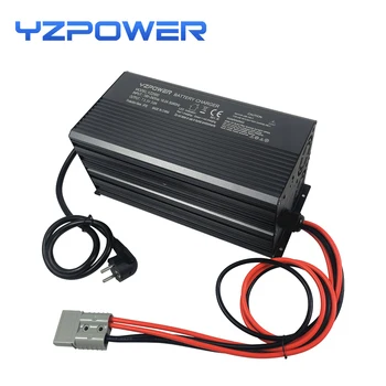 YZPOWER 14,6 V 120A 4S Литий-железный Аккумулятор Зарядное Устройство для Аккумулятора 12V Smart Safety Charging для Электрического Скутера ebike с Дисплеем