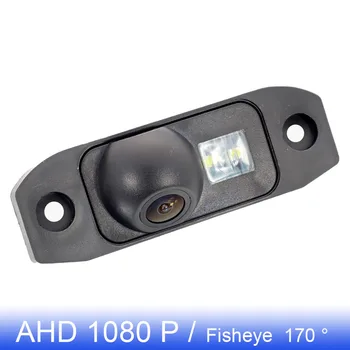 Автомобильная Камера заднего Вида Для Volvo S60 S60L XC60 D3 D5 T5 T6 2008 ~ 2014 HD Ночного Видения AHD 1080P 170 ° FishEye Камера заднего вида автомобиля