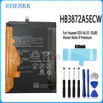 Аккумулятор HB3872A5ECW Для Huawei Honor Note 8 Note8 EDI-DL00 EDI-AL10 Оригинальной Емкости Аккумуляторы для телефонов Bateria
