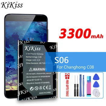 Аккумулятор KiKiss емкостью 3300 мАч S06 для аккумуляторов мобильных телефонов Changhong C08