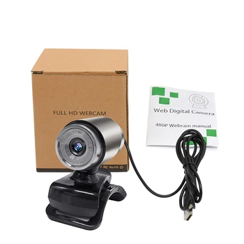 Веб-камера 1080P HD Веб-камера USB EMEET C955 С микрофоном и защитным чехлом для рабочего стола/Встречи/онлайн-занятий/YouTube/Skype