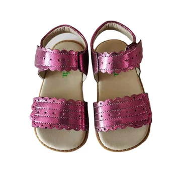 Детские Босоножки Tipsietoes в стиле Поузи для девочек; Босоножки на низком каблуке из натуральной кожи; модельные туфли для вечеринок; летние туфли для малышей;