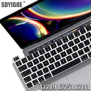 Для macbook pro13 2020 Чехол для клавиатуры, защитная пленка для ноутбука 13 