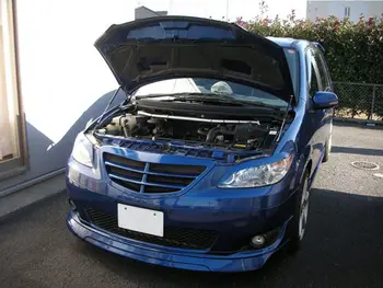 для Mazda MPV LW 1999-2006 Передний Капот, Газовые стойки, Подъемная Опора, Амортизатор Из углеродного волокна