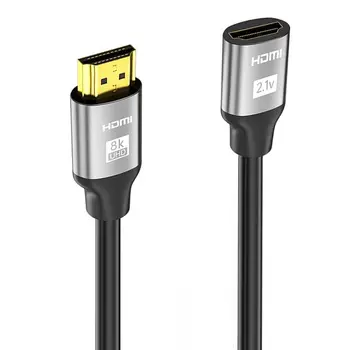 Для PS5/XBox 48 Гбит/с 4K @ 120 Гц Высокоскоростной удлинитель HDMI от мужчины к женщине Видео Шнур HDMI 2.1