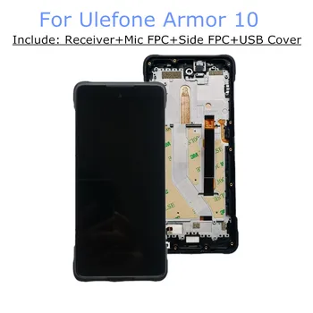 Для замены телефона UleFone Armor 10 6,67 дюймов FHD + сенсорный экран, стеклянная панель и ЖК-дисплей, дигитайзер в сборе с инструментами