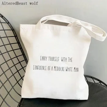 Женская сумка через плечо The Love Hypothesis Ali Hazelwood Harajuku, Холщовая сумка для покупок, женская сумка-тоут, Женская сумка-шоппер