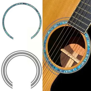 Колесо с отверстием для гитары Цветок 3D Колесо для рта Цветок Самоклеящийся Цветок Декоративная наклейка Колесо для рта L5C1