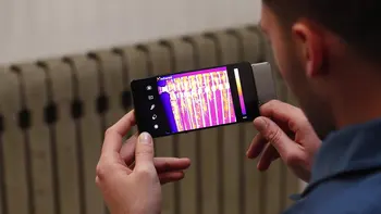 Компактная инфракрасная тепловизионная камера с инфракрасным изображением для смартфона Android