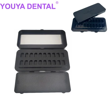 Коробка для обработки цельнокерамического шпона Коробка для облицовки зубов Коробка для дезинфекции фарфоровых пластырей Коробка для установки зубных протезов Коробка для хранения зубных протезов