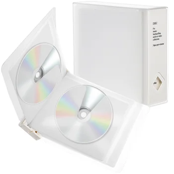 Коробка для хранения, витрина, Органайзер для дисков, держатель жесткого компакт-диска, лампа для путешествий из ПВХ