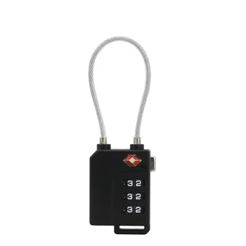 Корпус комбинированного Пластикового замка TSA Locks Для дорожного багажа, Чемодан, противоугонный код, Таможенный пароль, замок