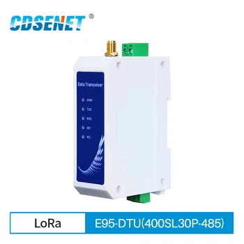 Модем LoRa RS485 Modbus 433 МГц 30 дБм CDSENET E95-DTU (400SL30P-485) Беспроводная радиостанция с защитой от помех большой дальности действия 10 км