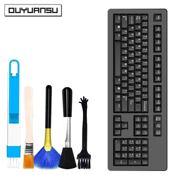 Набор щеток для чистки клавиатуры для ноутбука, мягкие щетки для удаления пыли с клавиатуры, инструменты