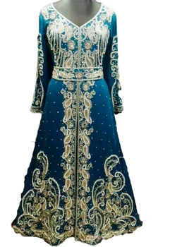 Новые Марокканские Кафтаны из Дубая, Свадебное платье Абайя, Очень Модное Длинное платье
