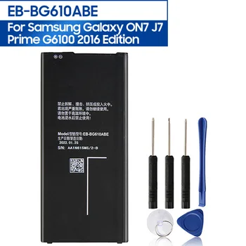 Новый сменный аккумулятор для телефона EB-BG610ABE для Samsung GALAXY ON7 G6100 2016 Edition J7 Prime 3300 мАч