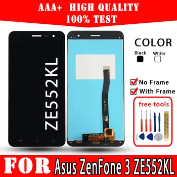 Оригинальный ЖК-дисплей для Asus ZenFone 3 ZE552KL Дисплей Премиум Качества, запасные части для сенсорного экрана, бесплатные инструменты для ремонта мобильных телефонов