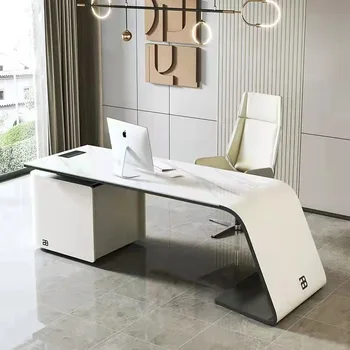 Офисная мебель, роскошные столы, стулья, высококачественные столы с грифельной доской, письменные столы, современные минималистичные столы.