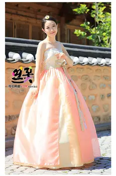 Платье Ханбок Традиционный корейский Церемониальный костюм Fushion Корейский Улучшенный Ханбок