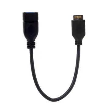 Разъем USB 3.1 на передней панели Chenyang для подключения кабеля-удлинителя USB 3.0 Type-A 20 см