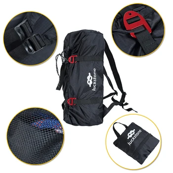 Рюкзак для альпинизма на открытом воздухе, сумка для веревки, Сумка для сортировки страховочной веревки, Сумка для хранения, сумка для обрушения скал
