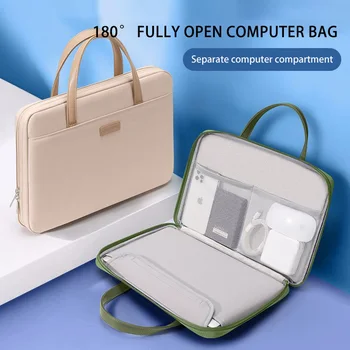 Сумка для ноутбука, чехол на плечо, сумка для ноутбука, портфели для 13, 14, 15, 6/17-дюймовых Macbook Air Pro HP Huawei Asus Dell