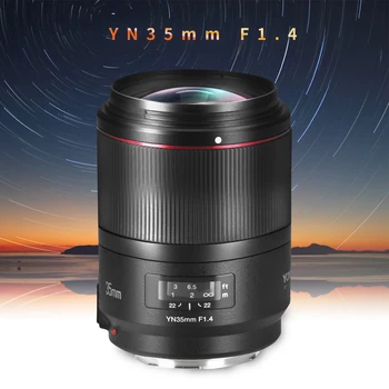 Широкоугольный объектив YONGNUO YN35MM F1.4 для Canon 5DII 5D 500D 400D 600D 60D Объектив для объектива цифровой зеркальной камеры Canon